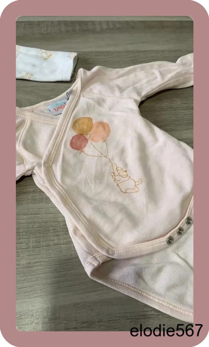 Lot de 2 body disney Winnie - photo numéro 2