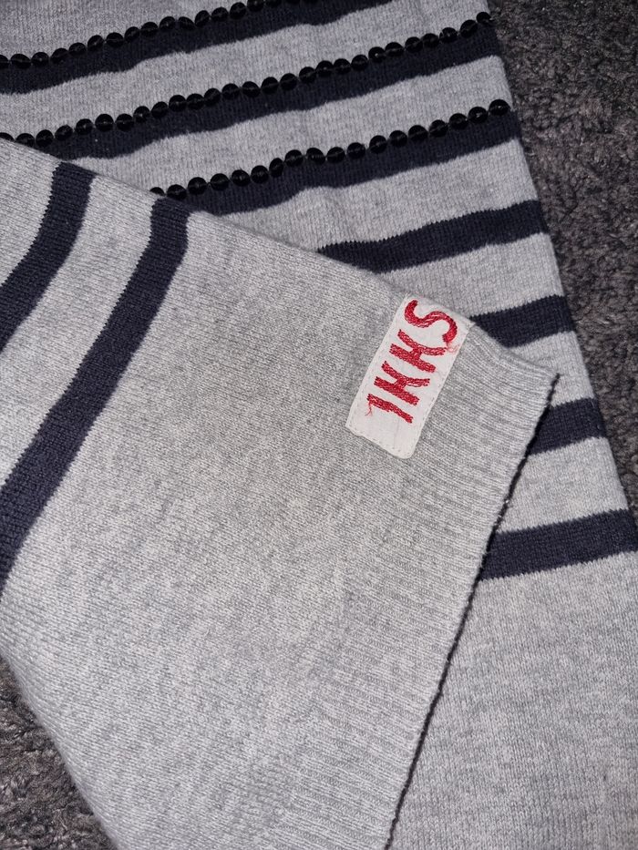 Lot IKKS Pull long 3 ans + bonnet assorti - photo numéro 4