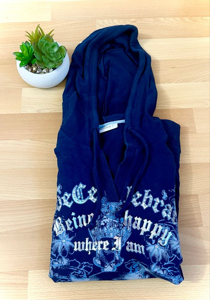 Sweat à Capuche Yessica Femme Bleu | Taille XL