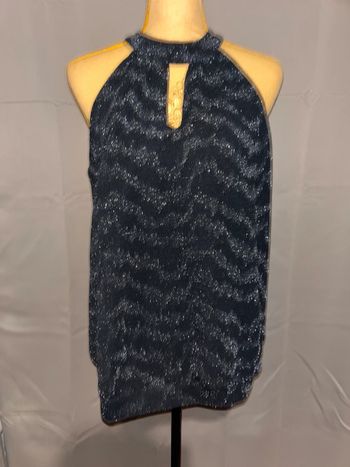 Top noir brillant la halle taille L