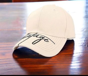 Casquette écriture Vintage