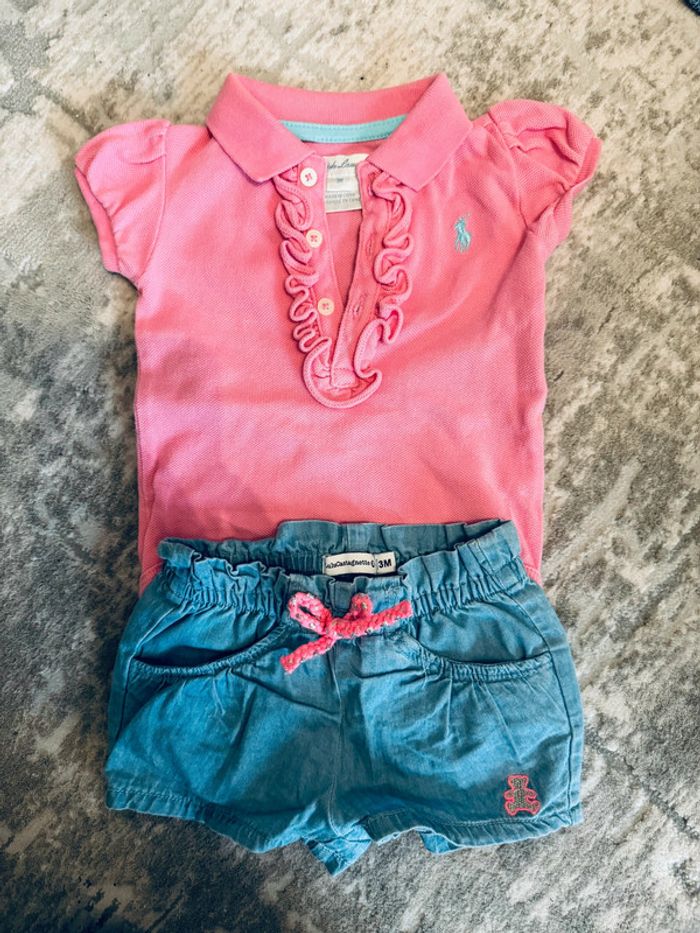 Ensemble body et short