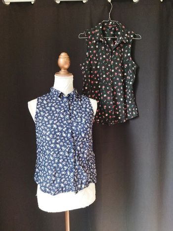 #aline11052405 lot de 2 haut manche courte