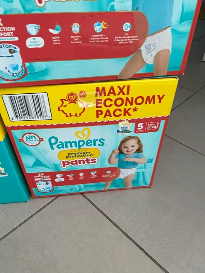 Maxi eco pack Pampers - photo numéro 9