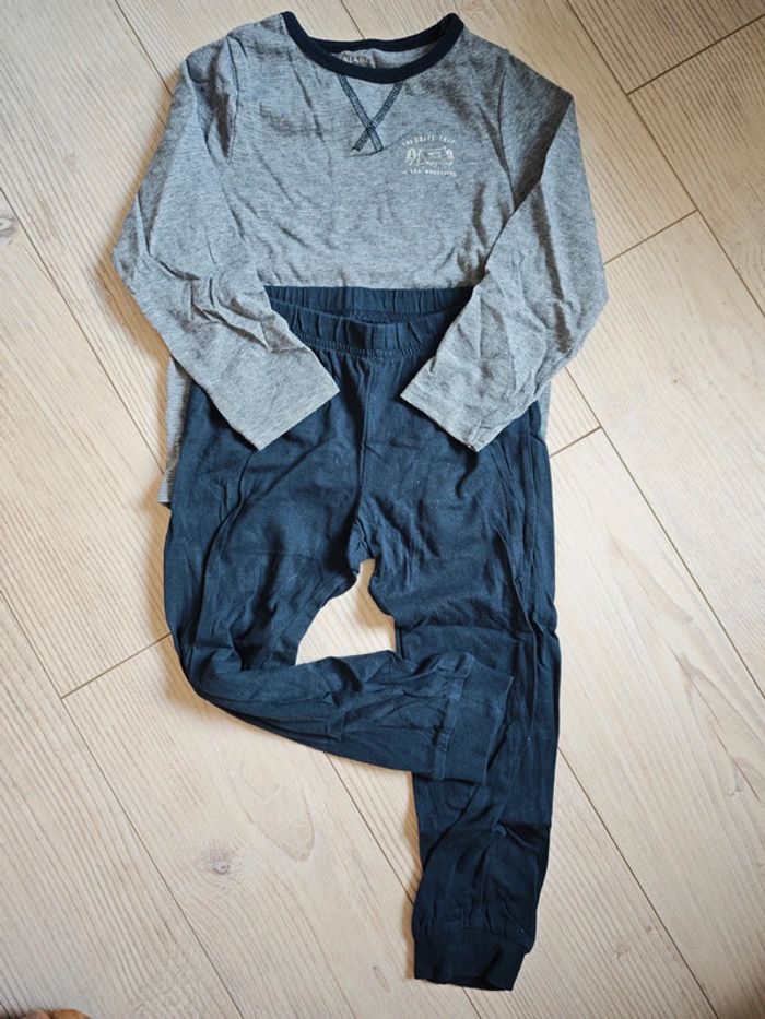 2 pyjamas manches longues pentalons 5a - photo numéro 4