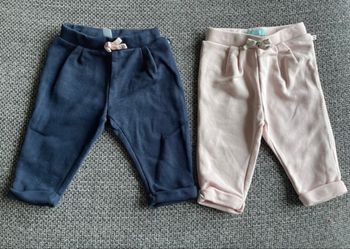 Lot de 2 joggings fille