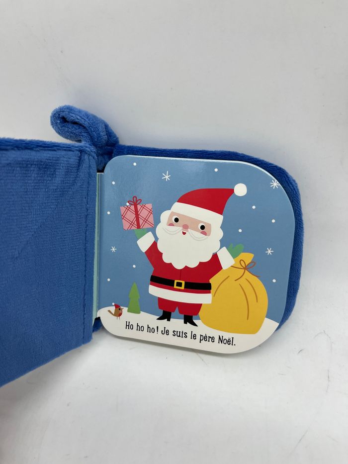Mini livre pour bébé couverture toute douce histoire le père Noël collection Bébé Noël Neuf - photo numéro 2