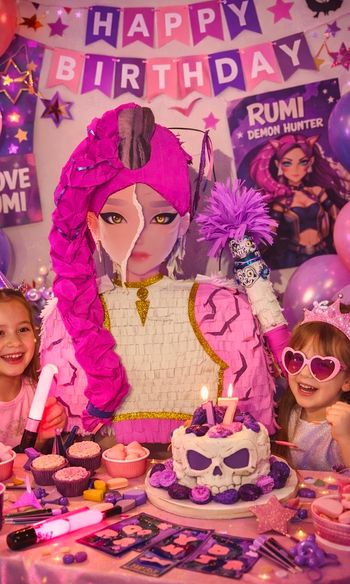 Piñatas XL K-pop anniversaire 