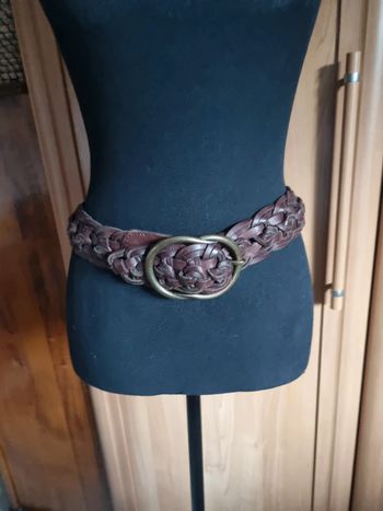 Ceinture cuir vachette comptoir des cotonniers