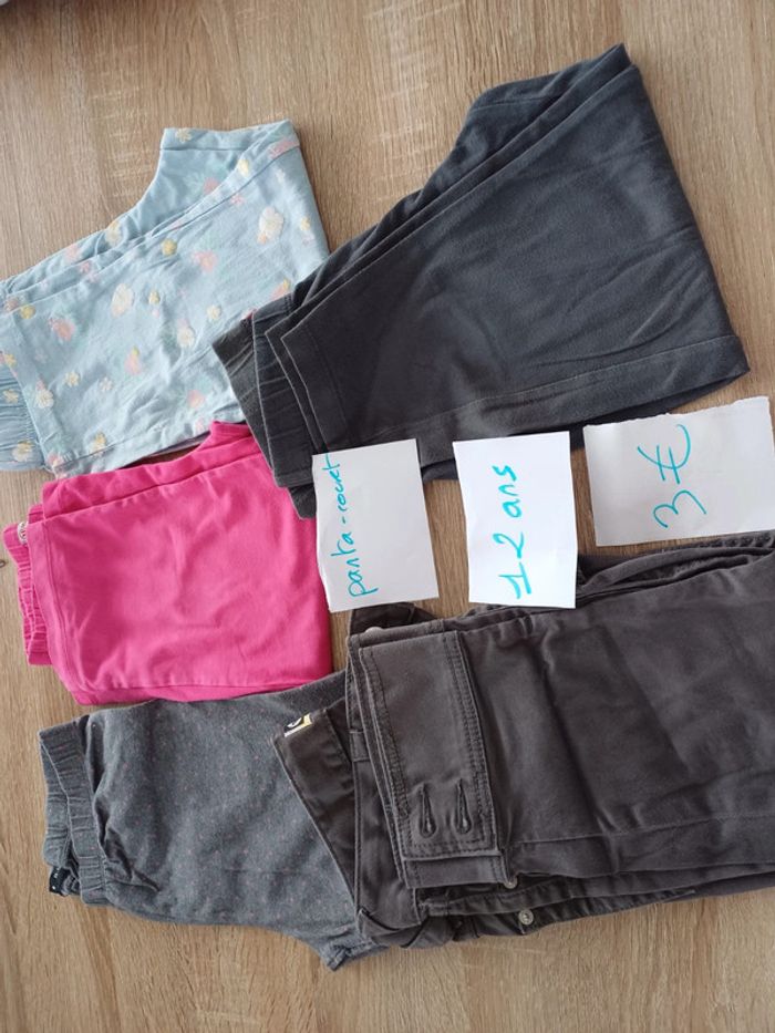 Lot pantalon 12 ans