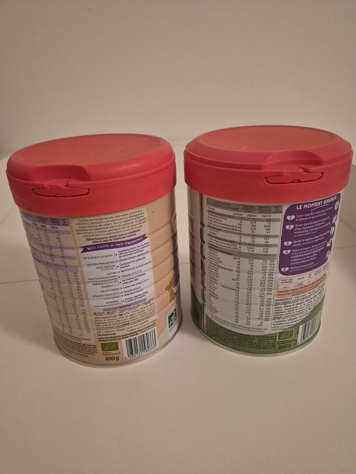 Lot de 2 boites babybio - photo numéro 2