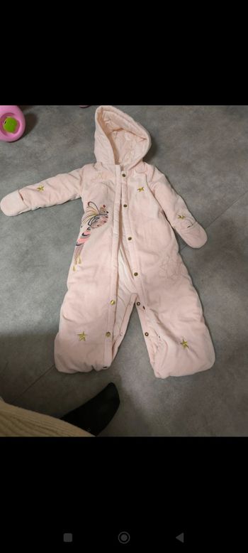 Combinaison bébé fille