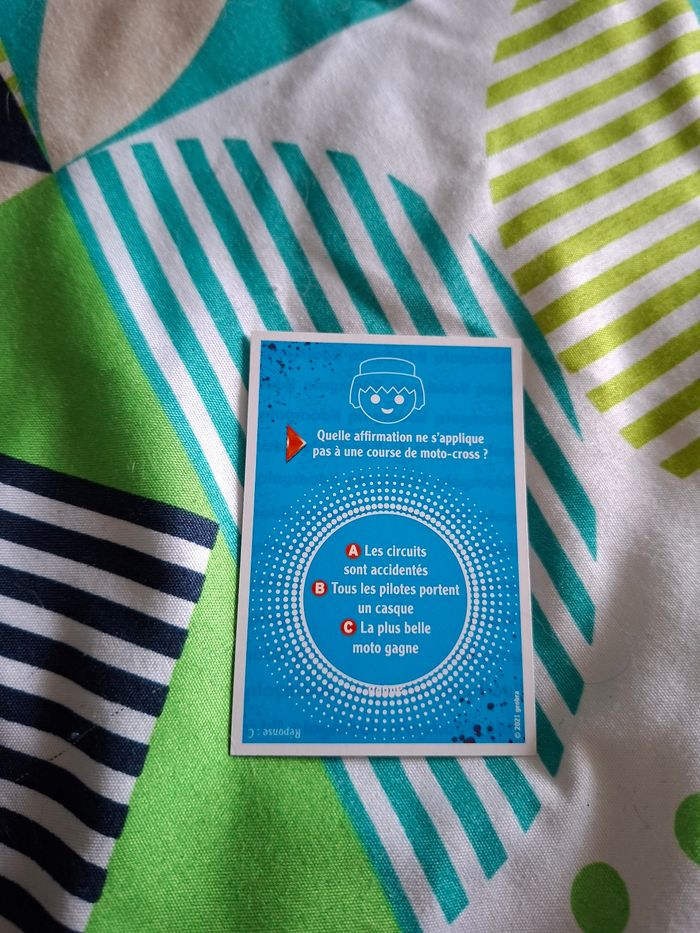 Carte playmobil football 13 - photo numéro 2