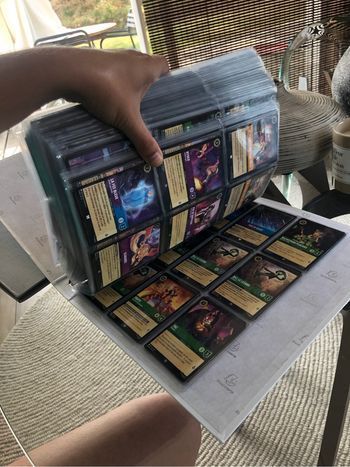 Lot Lorcana de plus de 700 cartes tous chapitre