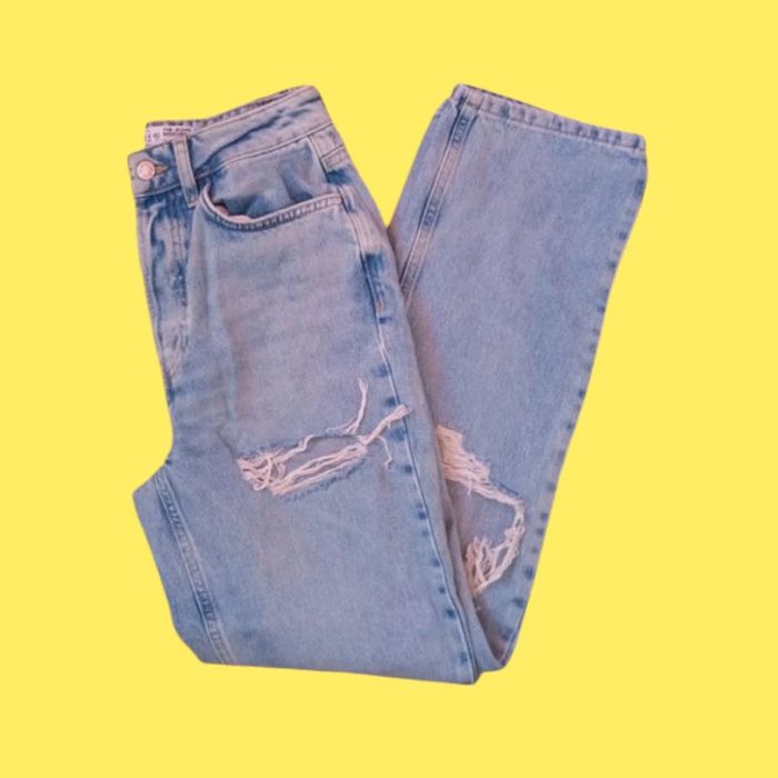 👖Jeans destroy bleu 36 - photo numéro 1