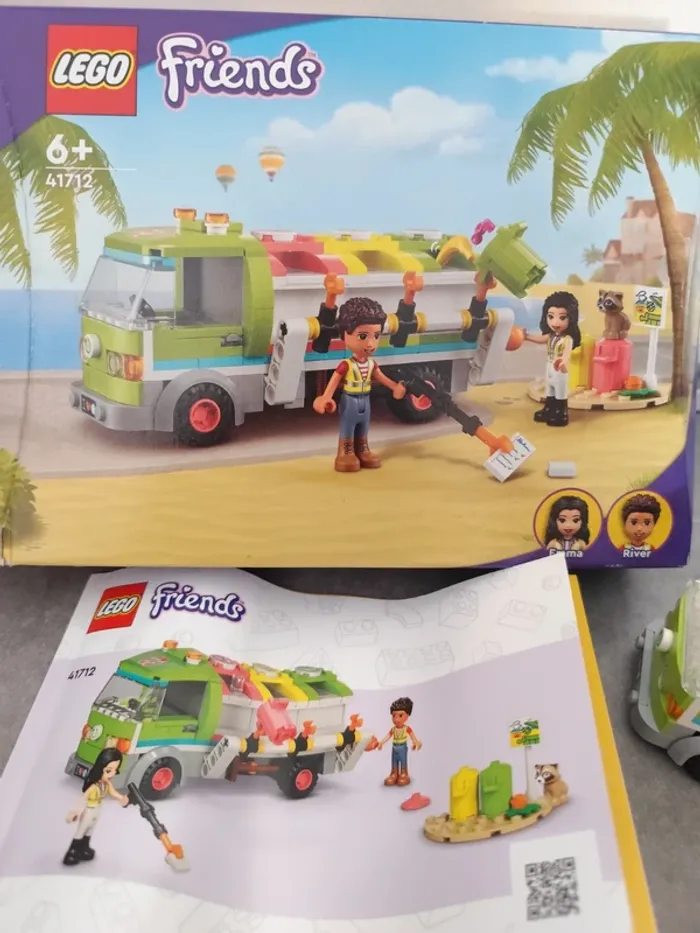 Camion de recyclage lego friends - photo numéro 6