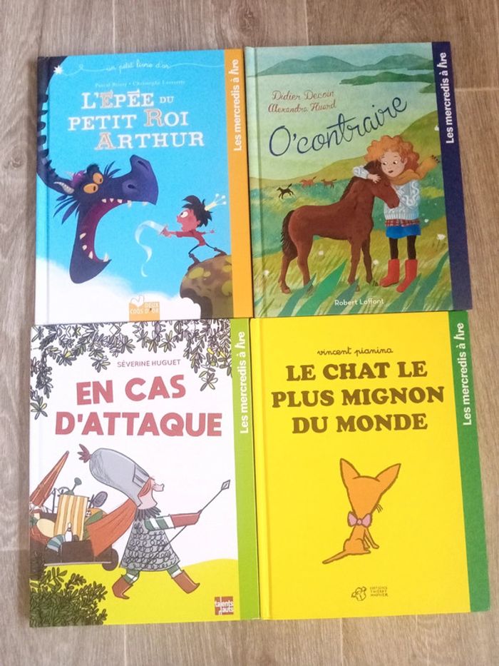 12 livres collection Les Mercredis à Lire - photo numéro 7