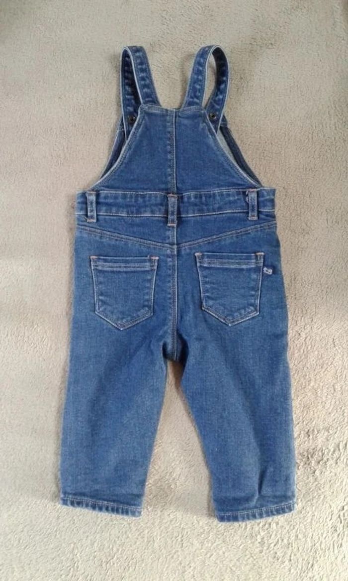 Salopette en jean La compagnie des petits 6mois - photo numéro 2