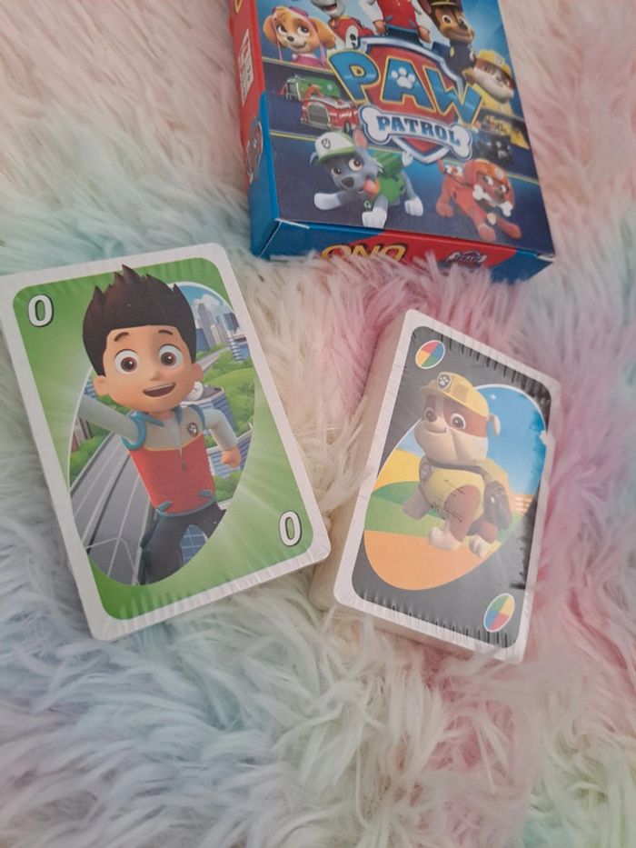 Jeu de carte uno pat patrouille - photo numéro 2