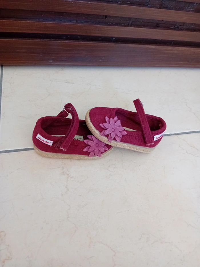 Ballerines bébé t.17 Titanitos 🌸🤍