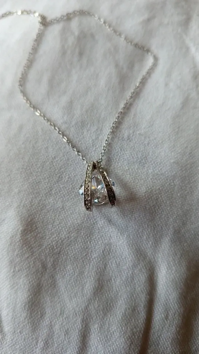 Collier Chic🔸faux diamant - photo numéro 2