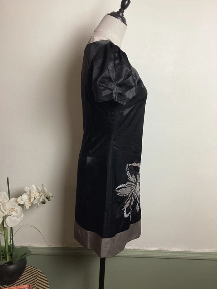 Robe noire avec sequins Lucy&Co 36 - photo numéro 4