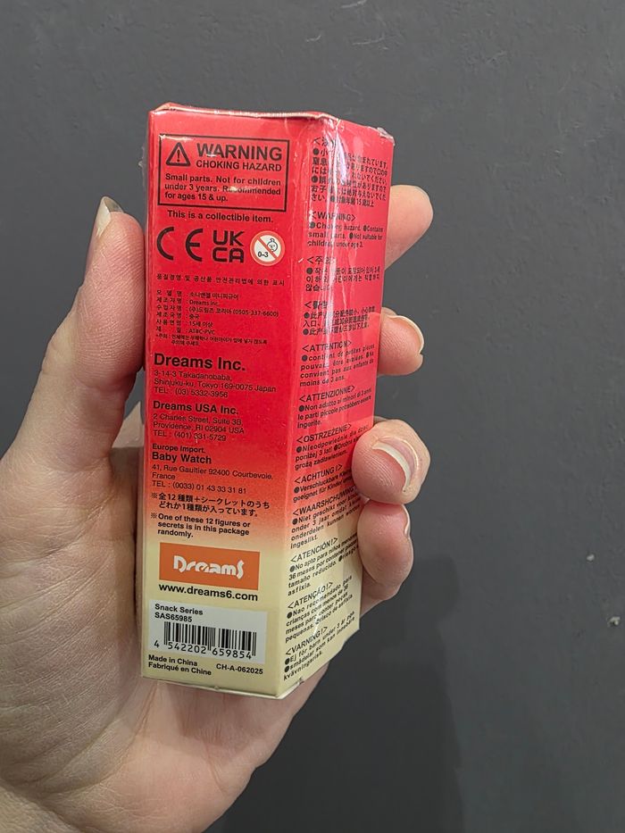 Figurine sonny angel snack collection - photo numéro 4