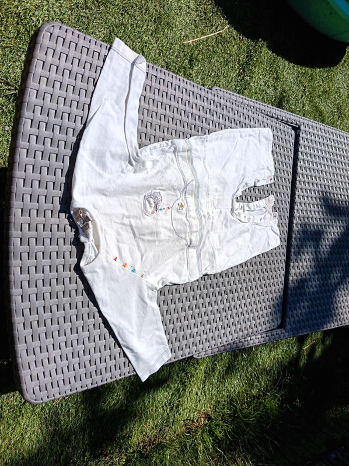 Pyjama grenouillère combinaison sans pied taille 3 mois - 62 cm - photo numéro 3