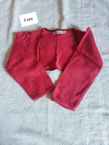 Boléro clayeux 3 ans