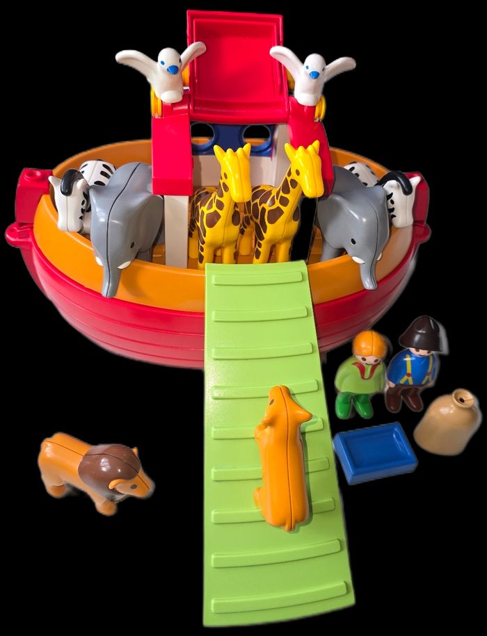123 playmobil arche de noe transportable 6765 complète