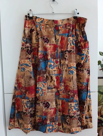 Jupe multicolore vintage
Style patchwork