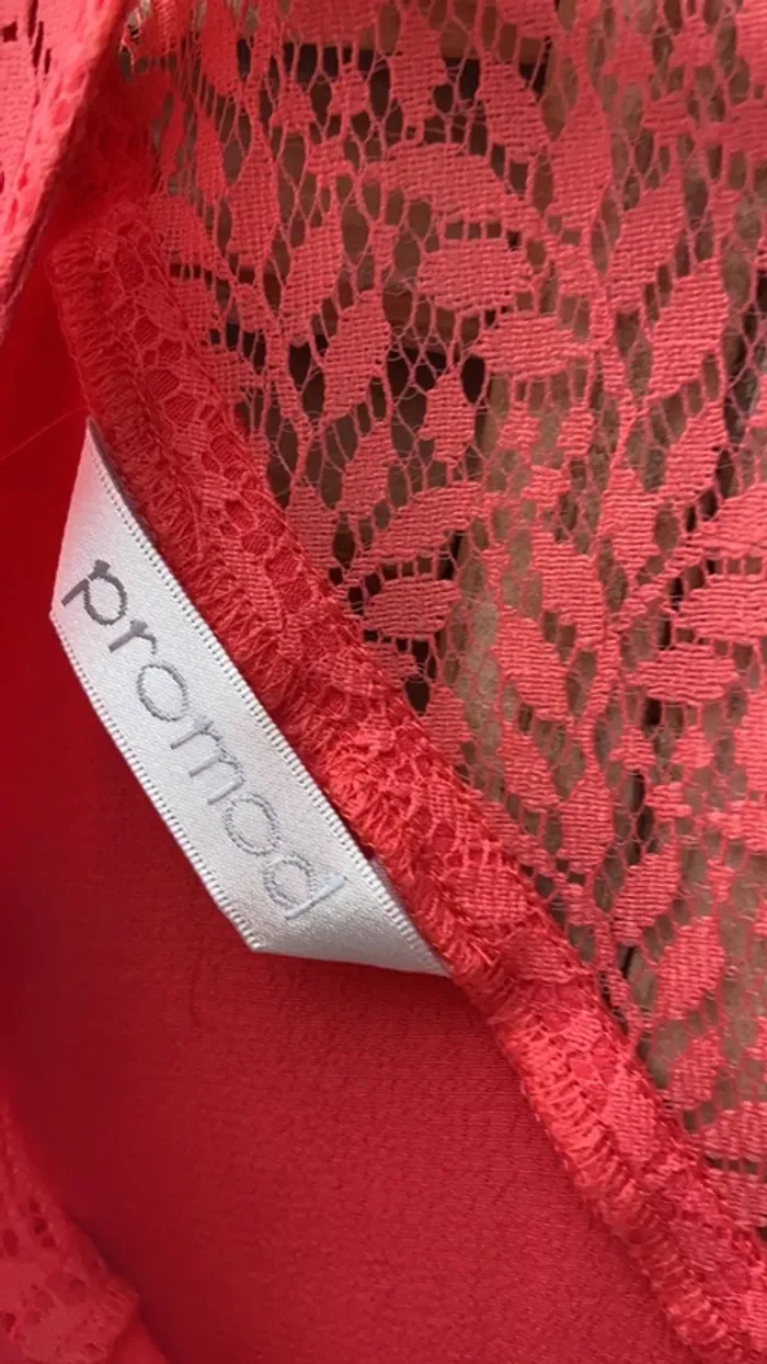 Robe mi cuisse rose - photo numéro 3