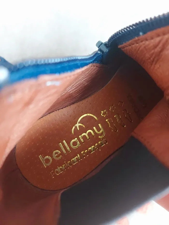 Chelsea boots Bellamy Celimene ZIP marine 25 - photo numéro 9