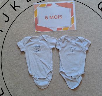 Bodys manches courtes