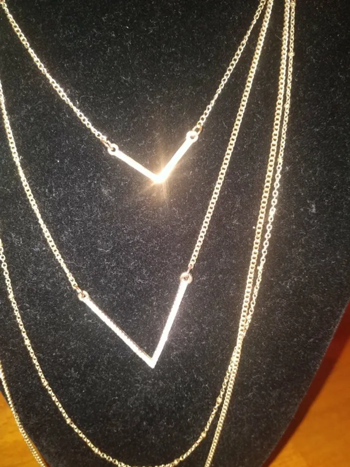 Collier Sautoir 4 Rang - photo numéro 3