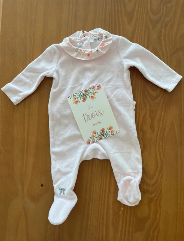 Pyjama en velours rose 🎀