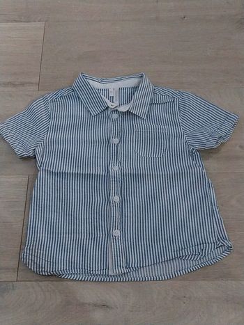 Chemise manches courtes 36 mois
