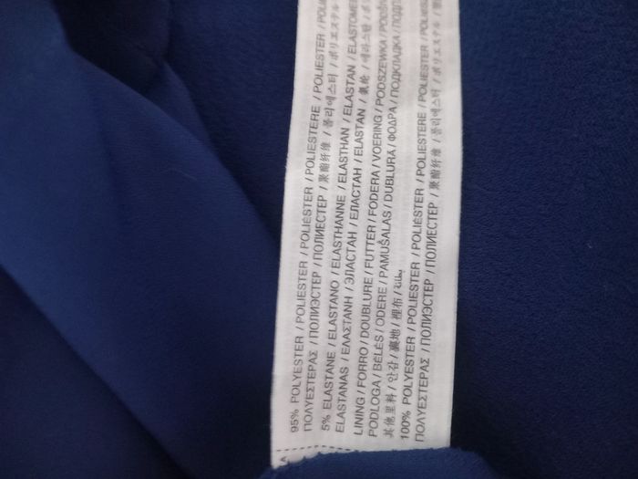 Robe bleue canard col en V Mango - photo numéro 6