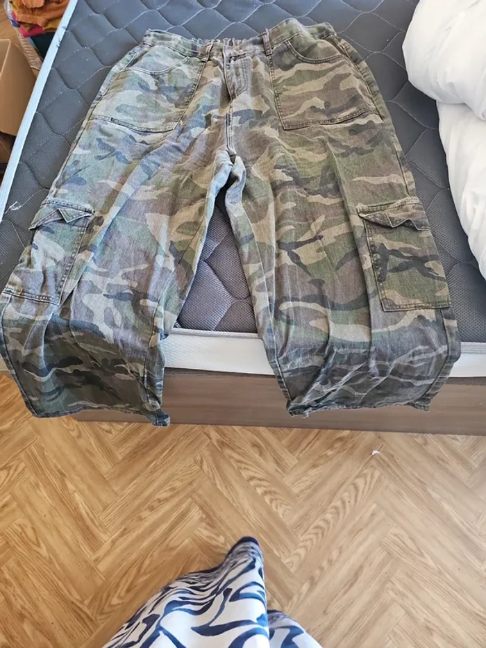 Jean large militaire t46 curve