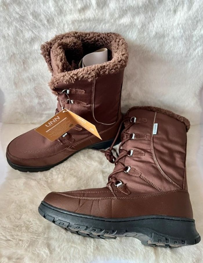 Après ski, bottes mi mollets fourrées pointure 41 - photo numéro 8