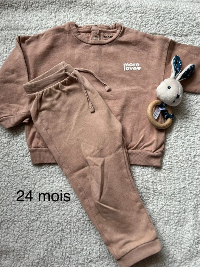 Ensemble fille 24 mois