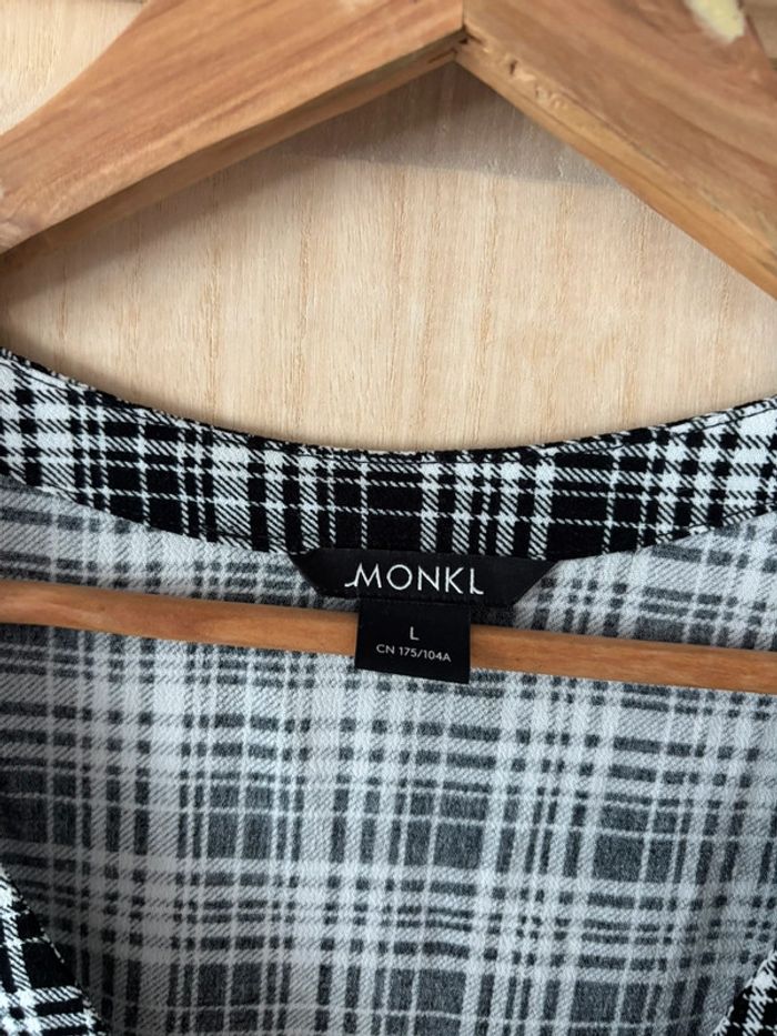 Robe Monki à carreau taille L - photo numéro 4