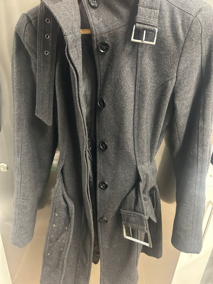 Manteau Zara femme gris - photo numéro 2
