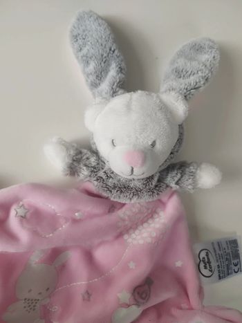 Doudou lapin ours mots d'enfants