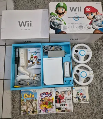 Console pack mario kart et jeux