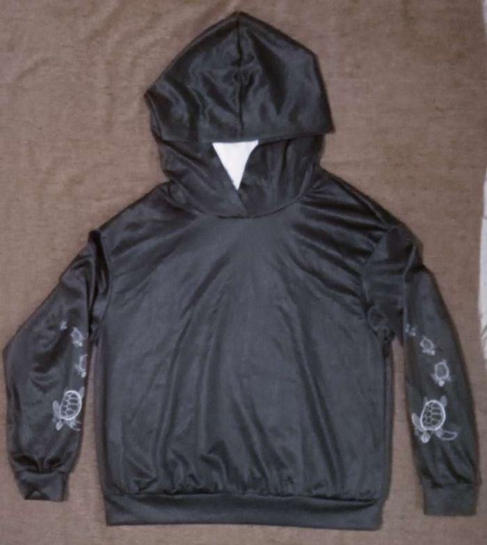 Pull capuche motif tortue  XS