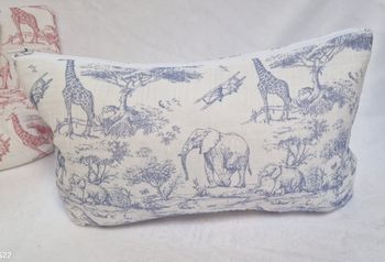 Trousse de toilette safari bleu 