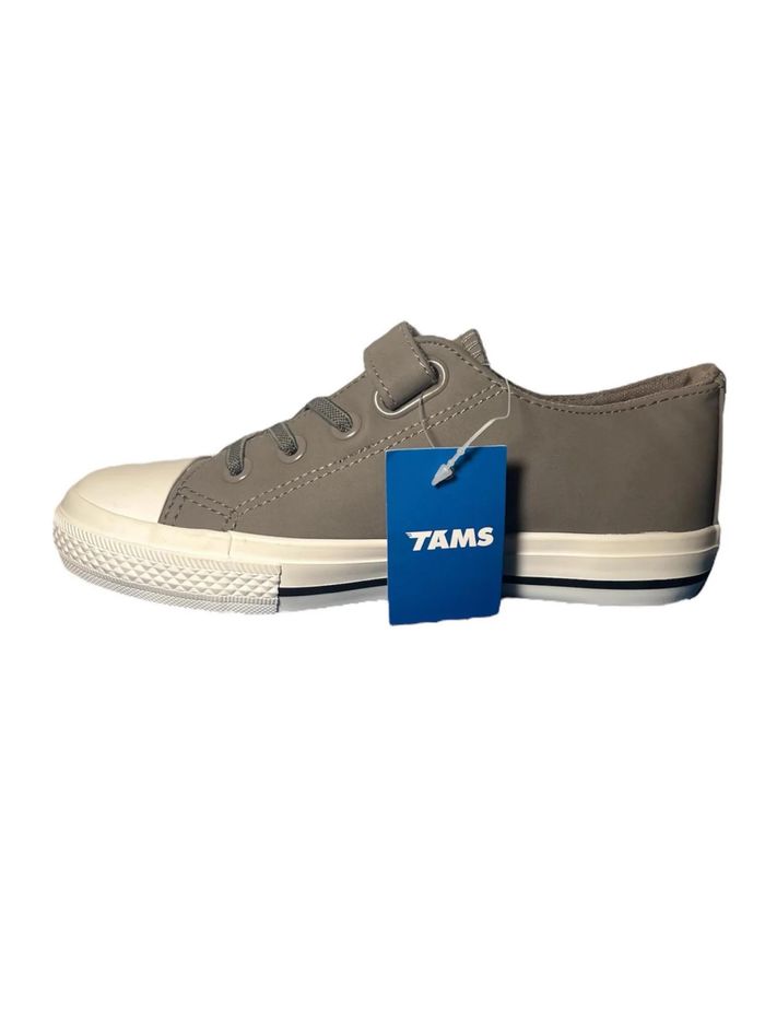 Baskets chaussures Tams Grise à scartch garçon Taille 34 - photo numéro 2