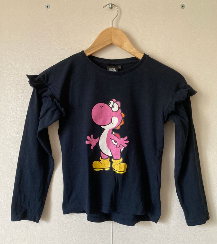 tee-shirt Super Mario manches longues