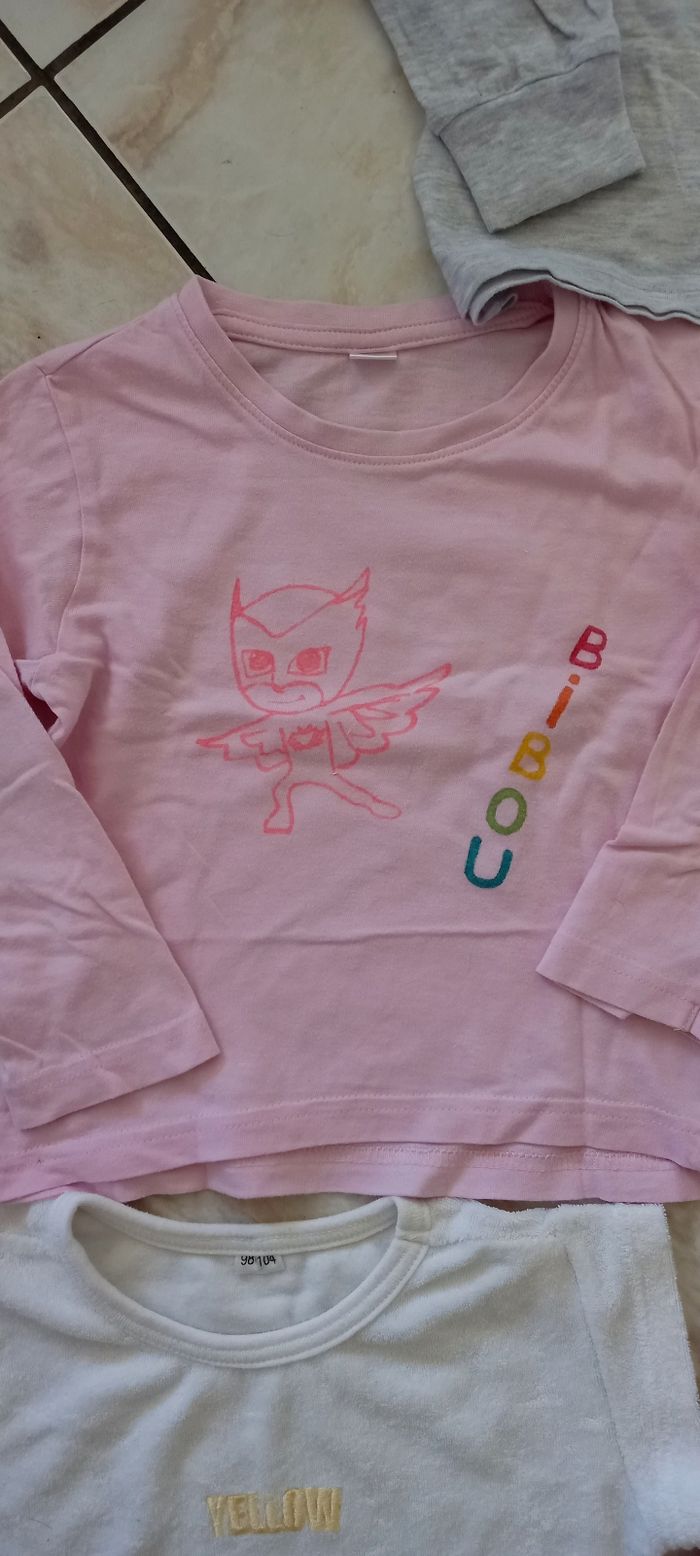 Lot de t-shirts manches longues taille 3/4 ans - photo numéro 7